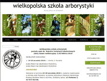 Tablet Screenshot of kursy-drzewa.pl